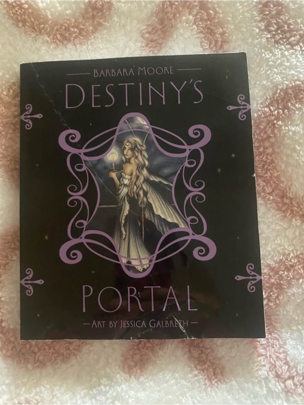 Barbara Moore Destiny's Portal Oracle Tarot Deck - Black & Purple